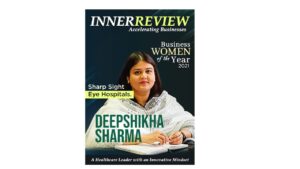 Awarded with Business Women of the Year 2021 by Innerreview Magazine