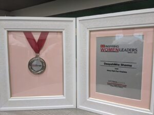 Awarded with ET Inspiring Women Leaders by Economic Times
