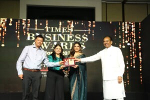 Awarded with Excellence in the field of Eye Care by Times of India