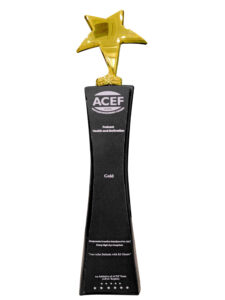 Awarded with Gold Award in Podcast Health & Motivation by ACEF