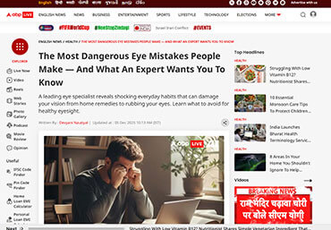 Sharp Sight Eye Hospital News